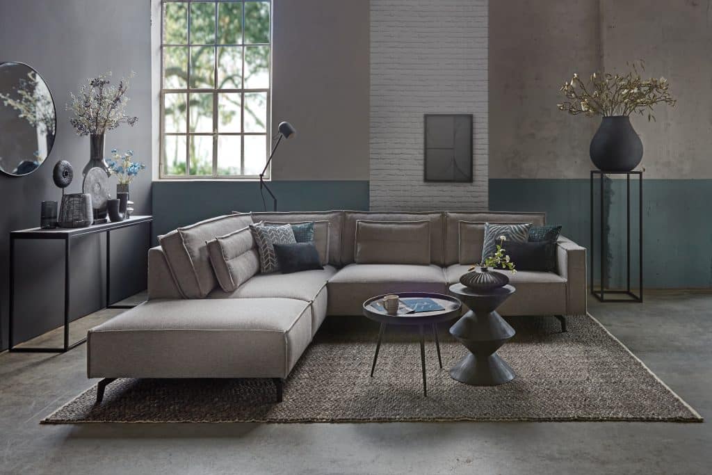 Tappeto su misura Loft colore Antracite