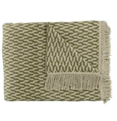 Claudi Plaid Aphos Olive