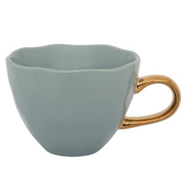 Good Morning cup slate