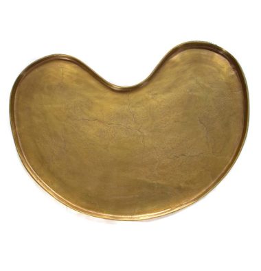 Dienblad Kidney Antiek Brons