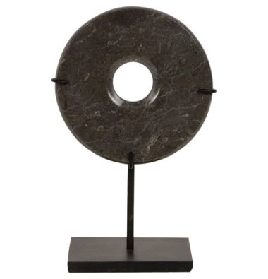 Ornament Cirkel grijs
