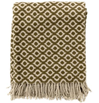 Plaid Isabella military olive