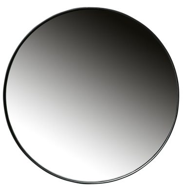 Spiegel Diore rond zwart