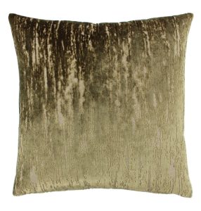 Sierkussen-textiel-velvet-donkergoud