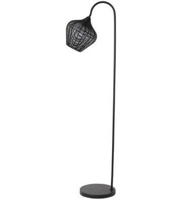 Vloerlamp Aversa zwart