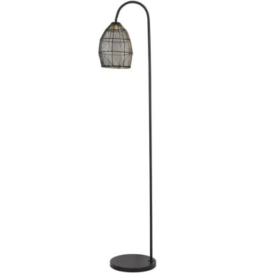 Vloerlamp Meya zwart
