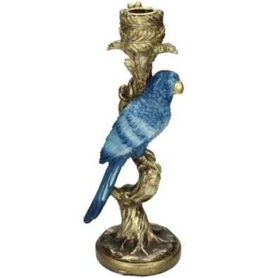 Kandelaar Vogel Blauw