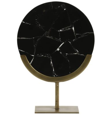 Ornament Gradoli Agaat Zwart