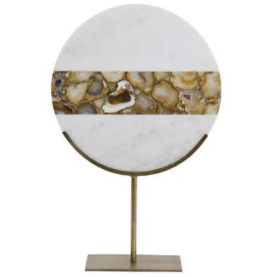 Ornament Gradoli Marmer Brons