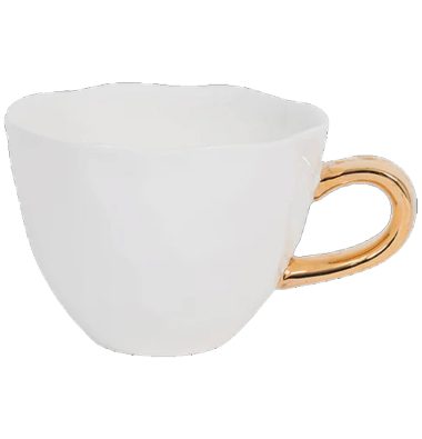 Good Morning cup white